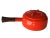 Mid-Century Modern 1960s Dansk Kobenstyle Fondue/Sauce Pot With Lid, Red For Sale - Image 3 of 12