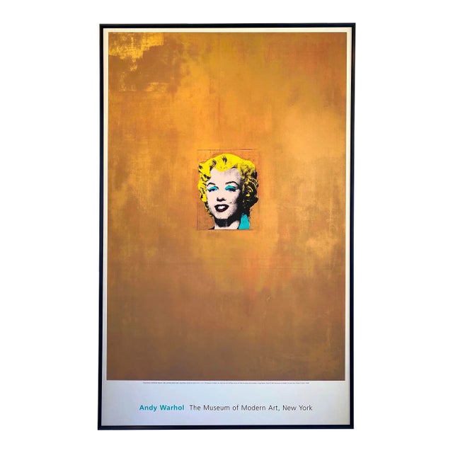Andy Warhol Estate Vintage 1999 Pop Art Silkscreen Print