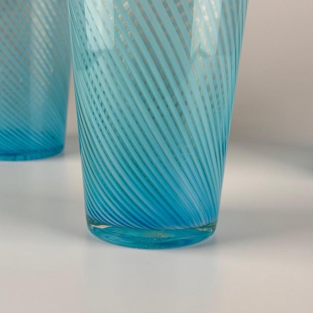 1970s Vintage Murano Glass Vases by Gio Ponti, Italy, 1970s, Set of 3 For Sale - Image 5 of 12