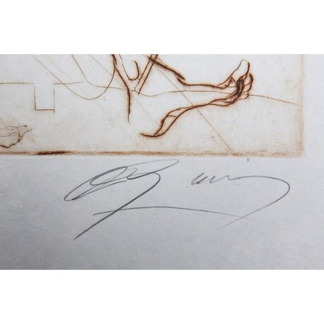 Jean-Marie Guiny, Lanceur de javelot, Nude, Etching For Sale - Image 4 of 5