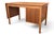Vintage Mid-Century Modern Expandable Drop-Leaf Teak Writing Desk For Sale - Image 11 of 13