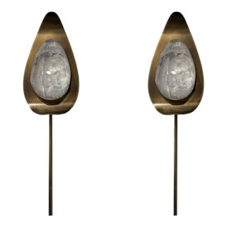 Revelation Broach Sconces - Pair. For Sale