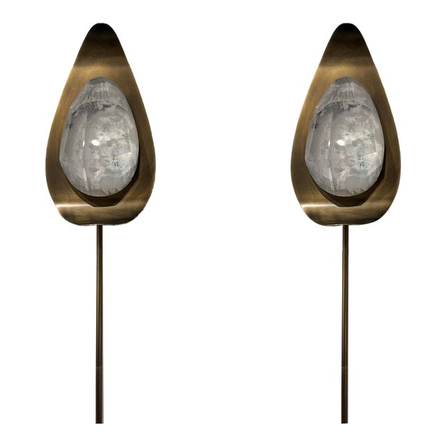Revelation Broach Sconces - Pair. For Sale