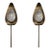 Revelation Broach Sconces - Pair. For Sale