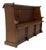 Art Deco Three-Seat Bench in Oak by Willem Penaat, 1920s For Sale