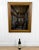 Original 1920's Traditional Oak Wall Mirror Solid Oak Frame with Embossed Floral Motif 26" x 32" Ready to Hang Vertical or...