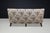 Italian Art Deco Walnut Sofa with Original Floral Upholstery, 1930s For Sale - Image 10 of 13