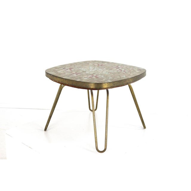 Mosaic Plant Table from Ilse Möbel For Sale - Image 12 of 14