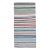 Striped Colorful Kilim Turkish Vintage Runner Rug For Sale