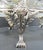 1910s Topazio Portuguese Sterling Silver Crystal Centerpiece Jardiniere Dragon Handles For Sale - Image 11 of 18