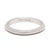 Knife Edge Band Ring, Platinum, Ring Size 5.25 For Sale - Image 4 of 6