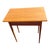 Wood Vintage 1970s Birdseye Maple Shaker Style Hall Table W/ Drawer – Solid Wood For Sale - Image 7 of 18