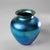 Antique Steuben Blue Aurene Art Glass Vase Signed C1920 For Sale - Image 6 of 10