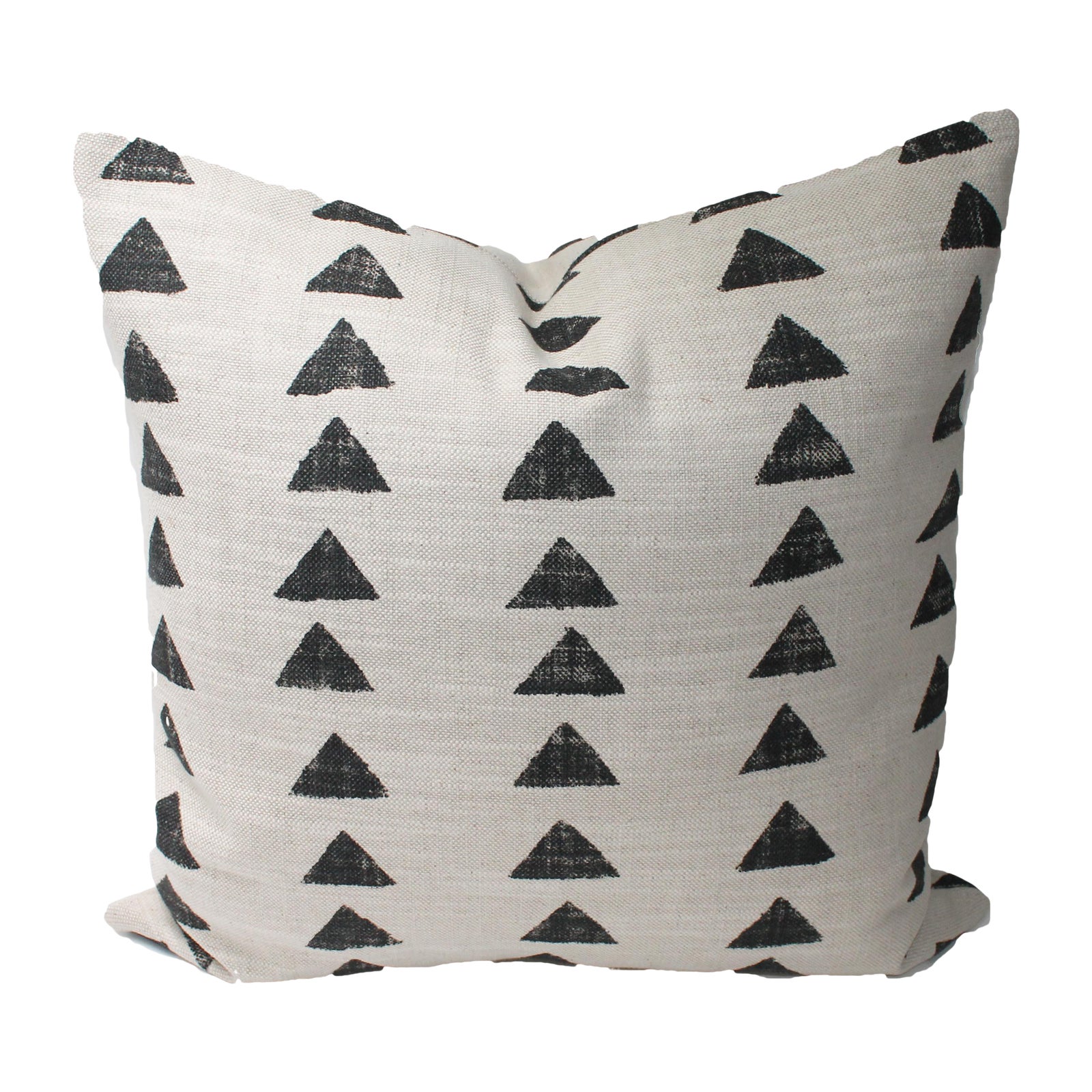 Boho Chic Black and Cream Decorative Pillow Cover 20x20 Chairish