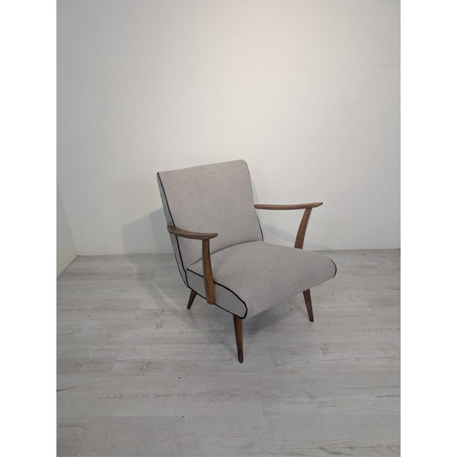 Mid-Century Modern Scandinavian Lounge Chair For Sale - Image 9 of 18