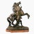After Guillaume Coustou the Elder, The Marly Horses, France, 19th Century, Bronze and Marble, Set of 2 For Sale - Image 5 of 6