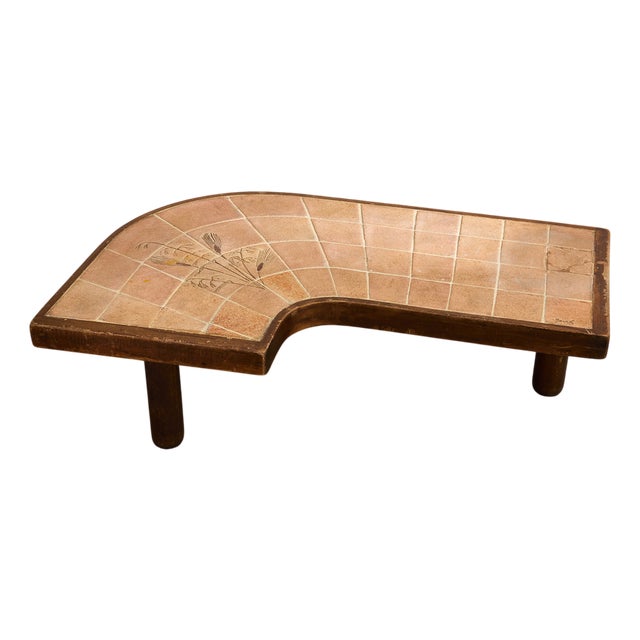 Barrois Ceramic Top Coffee Table For Sale