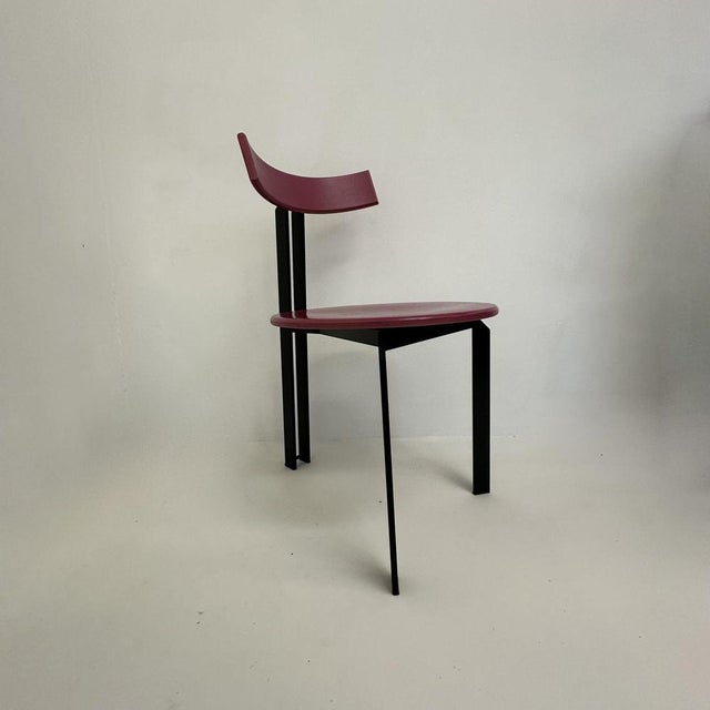 Mid-Century Dining Chair by Harvink Zeta, 1980s For Sale - Image 11 of 15