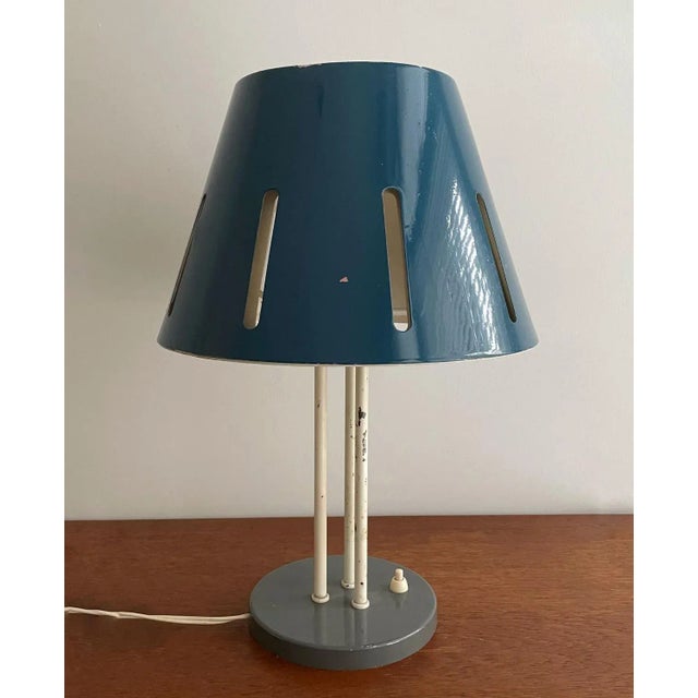 Vintage Dutch Table Lamp by H. Busquet for Hala Zeist, 1950s For Sale - Image 12 of 12