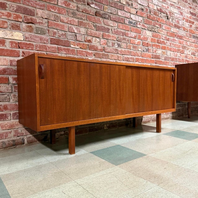 Brown Mid 20th Century Swedish Sideboard by Ulferts For Sale - Image 8 of 9
