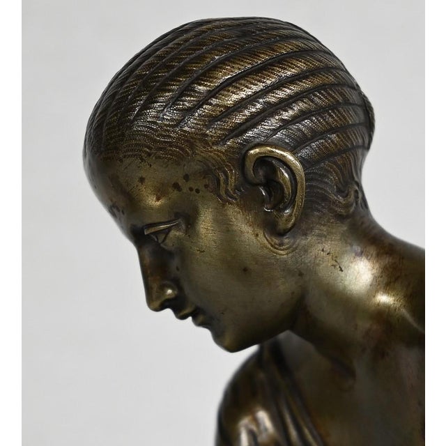 La Joueuse d’Osselets, 19th-Century, Bronze For Sale - Image 8 of 15