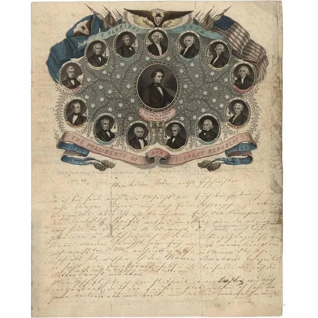 American Stationary with Manuscript Letter, 1854, Paper For Sale - Image 6 of 6