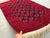 A vintage Afghan Turkmen rug in the classic Royal Bokhara design — rows of quartered octagonal Tekke güls locked in a...