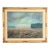 1940s French Oil Landscape in Gilt Frame For Sale