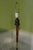 Mid-Century Modern Modeline Style Walnut and Glass End Table Lamp For Sale In Portland, ME - Image 6 of 13