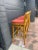 Wood Set of Five McGuire Bar Stools For Sale - Image 7 of 9