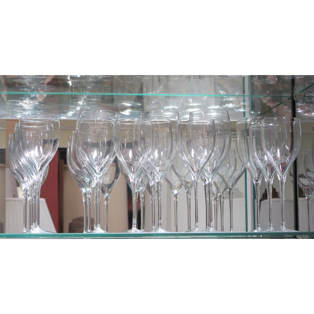 Set of Orrefors Illusion Goblets & Wine Glasses Chairish
