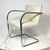 2010s Mies Van Der Rohe for Knoll Modernist Brno Chair in Knoll Cato Upholstery For Sale - Image 5 of 12
