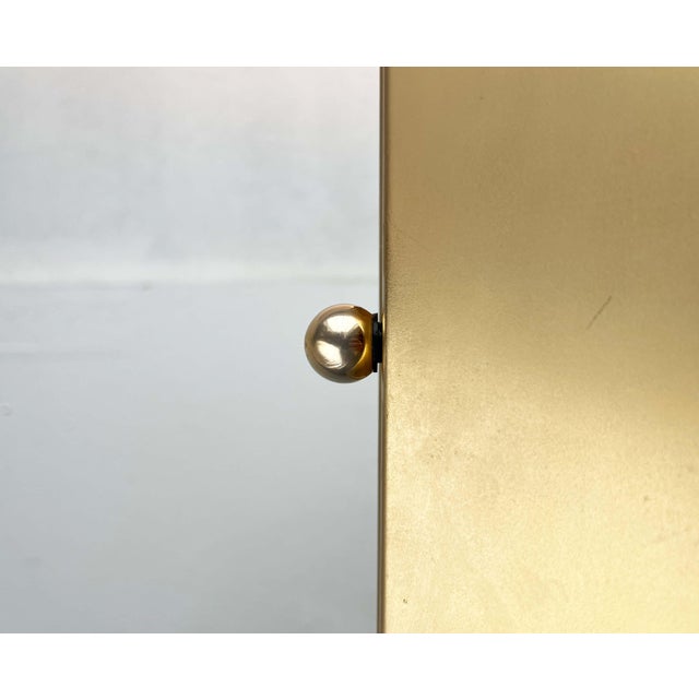 Postmodern Italian Golden Model Totem Floor Lamp by Kazuhide Takahama for Sirrah, 1980s For Sale - Image 11 of 18