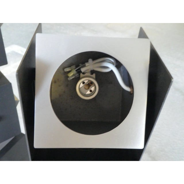 Black Irving Richards Arteluce Swivel Floor Lamps Restored - a Pair For Sale - Image 8 of 12