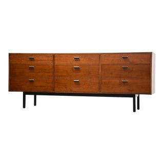 Walnut Long Dresser For Sale