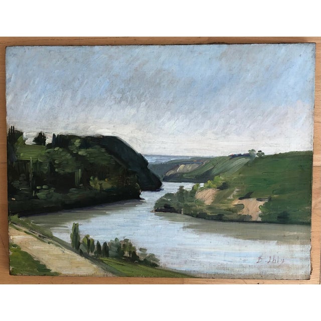 Jean Daniel Ihly was born in 1854 and died in 1910 in Geneva. Painter of landscapes, genre scenes and figures. An...