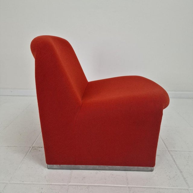 Metal Alky Lounge Chair by Giancarlo Piretti for Castelli, 1980s For Sale - Image 7 of 13