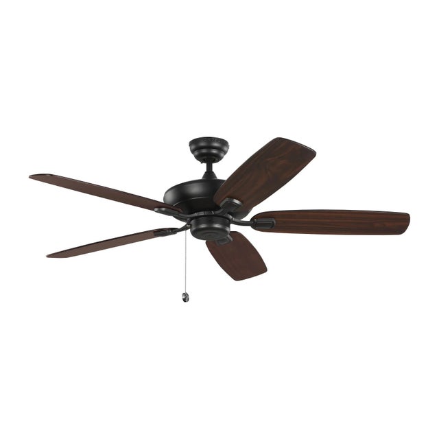 Visual Comfort Fan 52" Colony Max in Midnight Black For Sale - Image 4 of 10