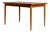 Scandinavian Extendable Teak and Beech Table, 1950s For Sale