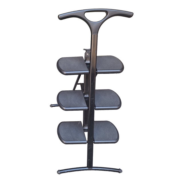 Folding Ladder Tiramisù Model in Painted Steel and Polypropylene by Andries Van Onck for Kartell, 1990s For Sale