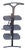 Folding Ladder Tiramisù Model in Painted Steel and Polypropylene by Andries Van Onck for Kartell, 1990s For Sale