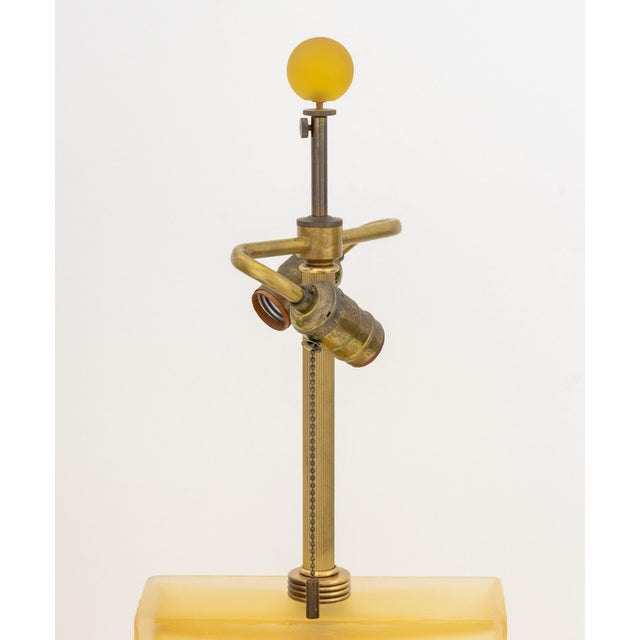 Postmodern Pair of John Hutton for Donghia Increspato Murano Glass Lamps For Sale - Image 3 of 8