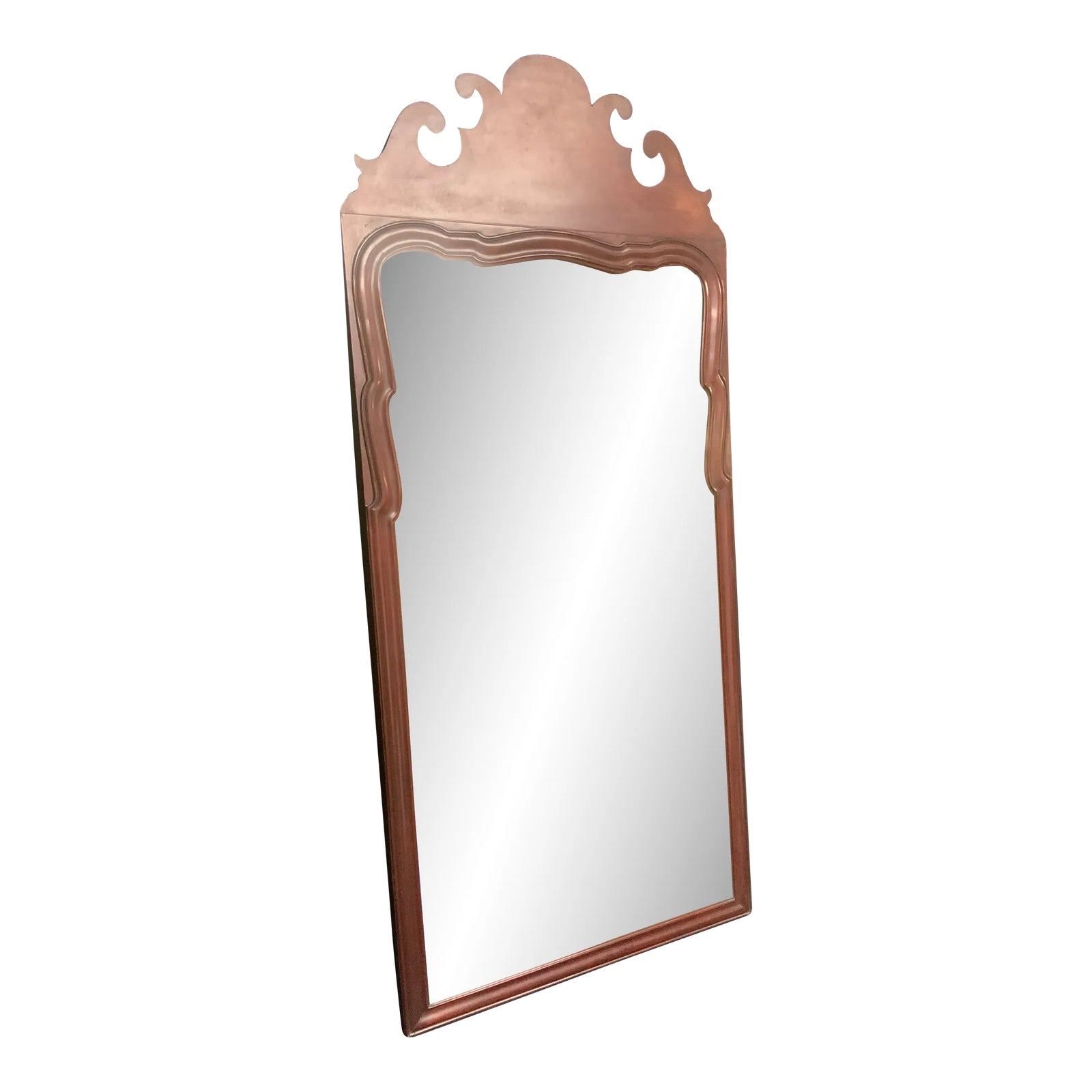 Late 18th Century Queen Anne Wall Mirror | Chairish