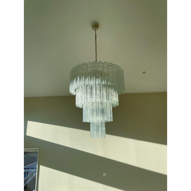 Large Murano Chandelier For Sale - Image 5 of 7