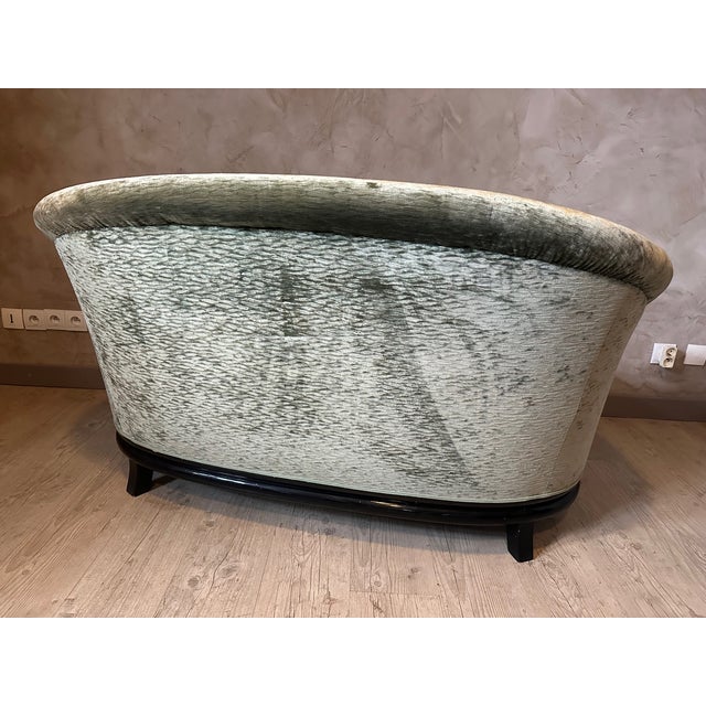 Art Deco Living Room Set in the style of Leleu, 1930, Set of 3 For Sale - Image 3 of 18