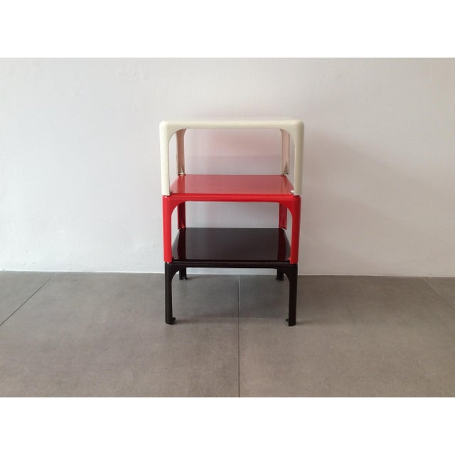 Three Demetrio 45 Stackable Coffee Tables by Vico Magistretti for Artemide, 1970s, Set of 3 For Sale - Image 17 of 17