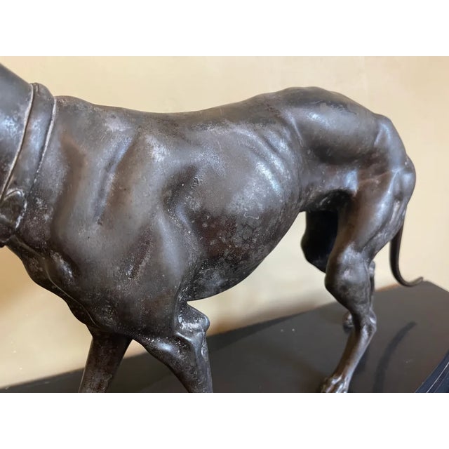 Art Deco Greyhound Statue, 1920s For Sale - Image 9 of 17
