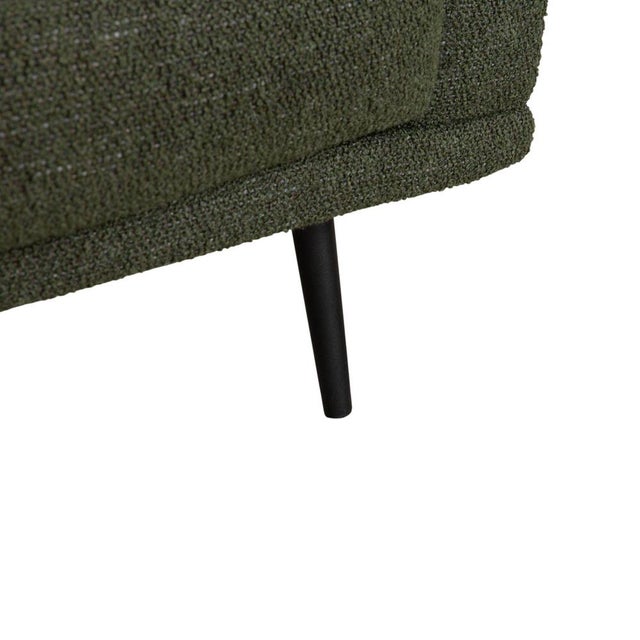 Green Fabric Three-Seater Sofa from BoConcept For Sale - Image 5 of 16