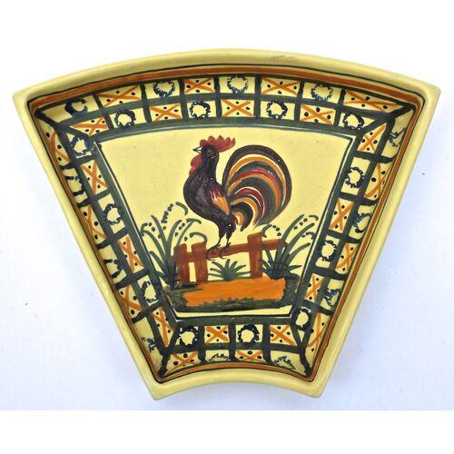 Large Antique Quimper Rooster Platter For Sale In Atlanta - Image 6 of 7