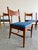 Wood Mid-Century Modern Tuxedo Walnut Dining Chairs, Attributed to Lane, Set of 6 For Sale - Image 7 of 10